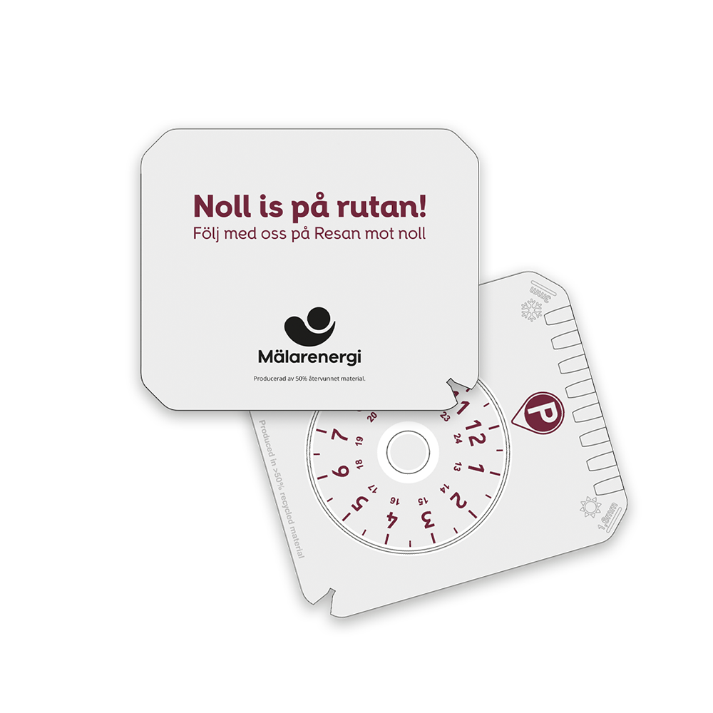 Isskrapa m parkeringsskiva