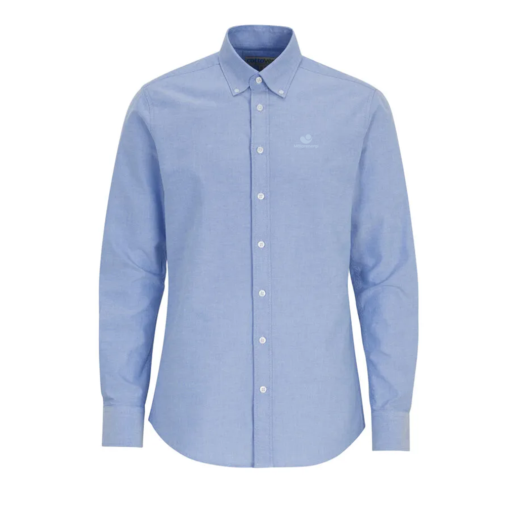Oxford Shirt L/S Man Lt Blue
